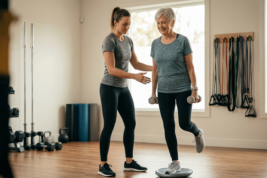 fall prevention personal trainer