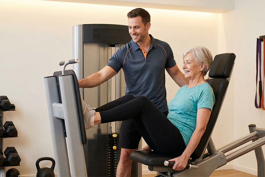 personal trainer after joint replacement